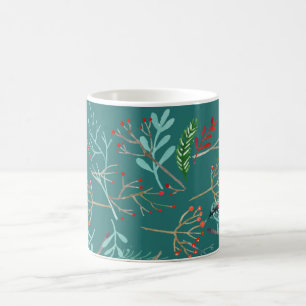 Taza De Café Navidades Rústicos Naturales