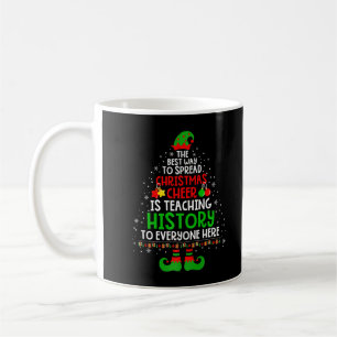 Taza De Café Navidades Saludan La Enseñanza De Historia Santa E