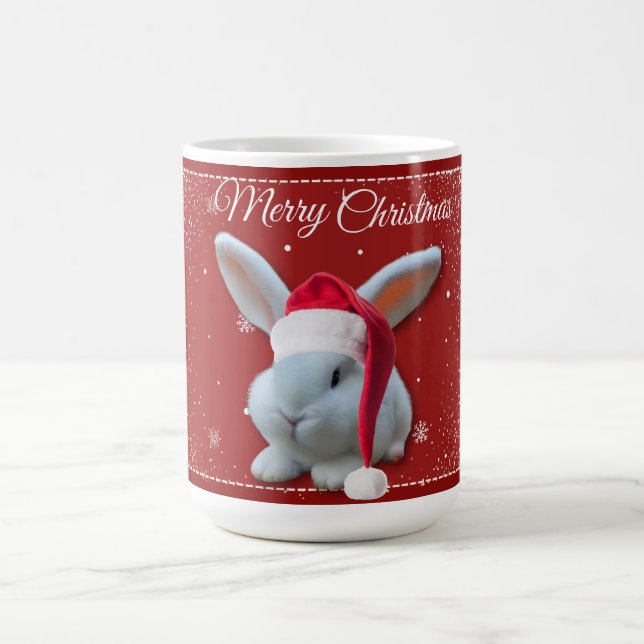 Taza De Café Navidades Santa Bunny Mug (Centro)