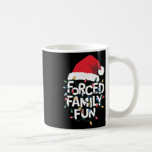 Taza De Café Navidades sarcásticos de familias forzadas divert