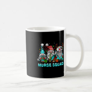 Taza De Café Navidades Scrub Tops Mujeres Gnomes Scrubs Nurse S