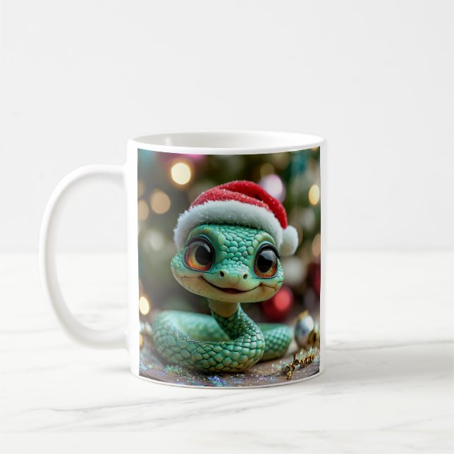 Taza De Café Navidades serpientes (Izquierda)