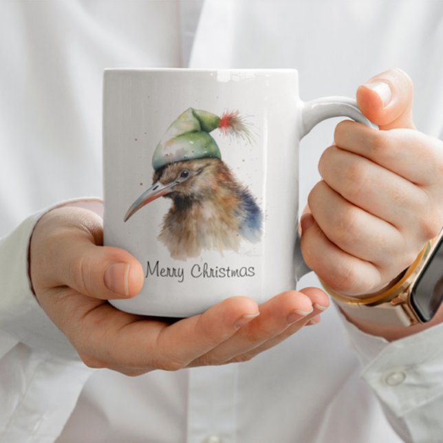 Taza De Café Navidades simpáticos Kiwi, personalizado (Subido por el creador)
