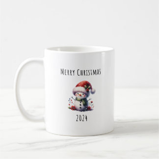 Taza De Café Navidades simpáticos muñecos de nieve