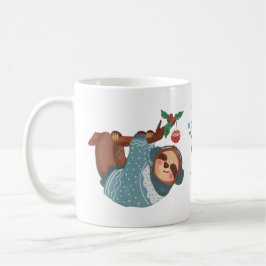 Taza De Café Navidades Sloth