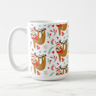 Taza De Café Navidades Sloth MUg