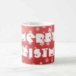 Taza De Café Navidades Snowflakes