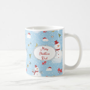 Taza De Café Navidades Snowman