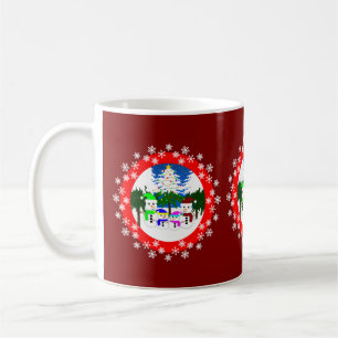 Taza De Café Navidades Snowman Family Mug