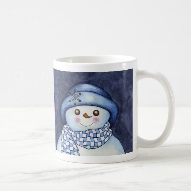 Taza De Café Navidades Snowman Mug (Derecha)
