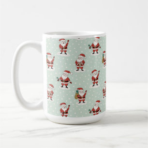 Taza De Café Navidades Snowy Santa