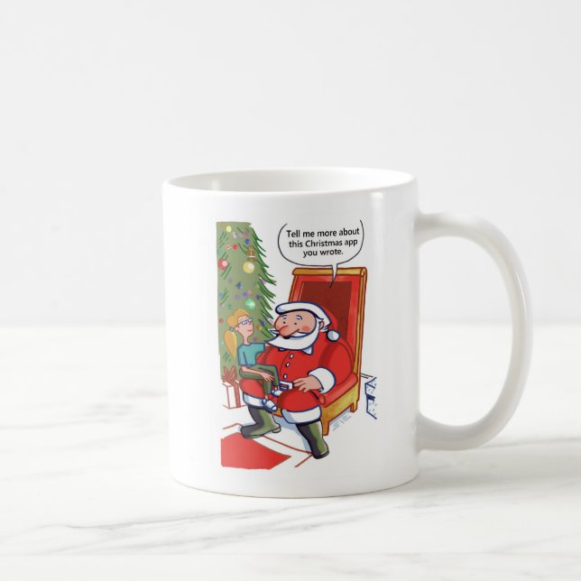 Taza De Café Navidades Socios Comerciales de la mano izquierda (Derecha)