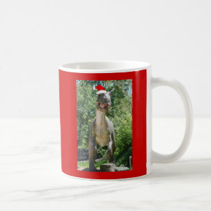 Taza De Café Navidades T-Rex Dinosaur