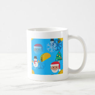 Taza De Café navidades taco emoji