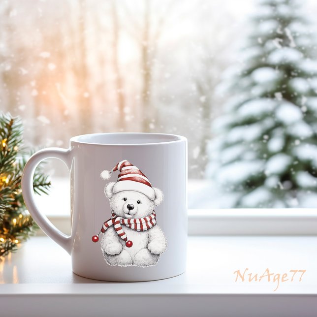 Taza De Café NAVIDADES Teddy Bear (Subido por el creador)