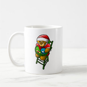 Taza De Café Navidades Teddy Bear