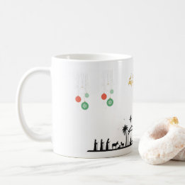 Taza De Café Navidades tema de la natividad Mug