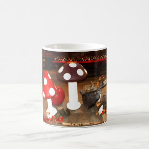 Taza De Café Navidades toadstools