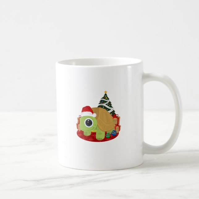 Taza De Café Navidades - Tortuga (Derecha)