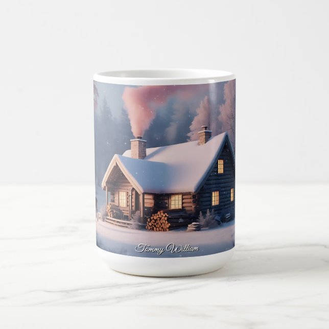 Taza De Café Navidades tradicionales cutáneos festivos (Centro)