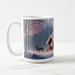 Taza De Café Navidades tradicionales cutáneos festivos