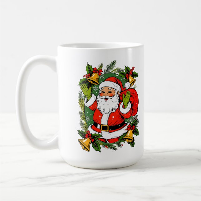 Taza De Café Navidades tradicionales de la época festiva (Izquierda)