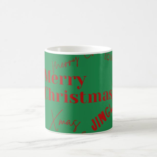 Taza De Café Navidades únicos Coffee Mug (Centro)