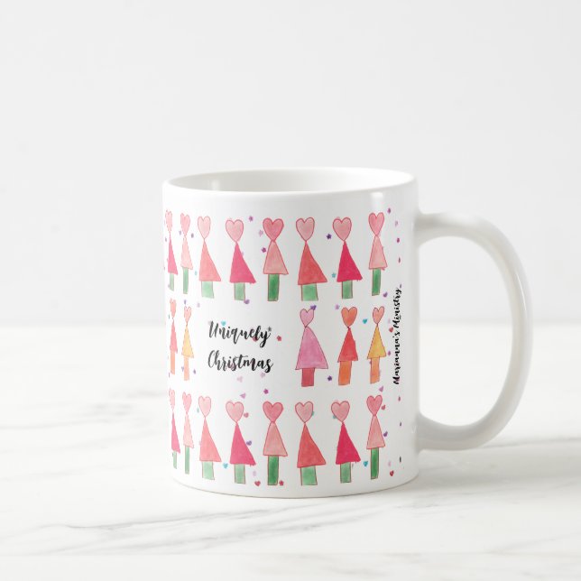 Taza De Café Navidades únicos Mug (Derecha)