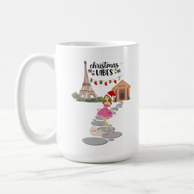 Taza De Café Navidades Vibes (Izquierda)