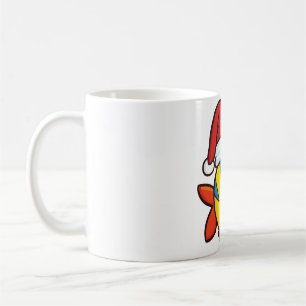 Taza De Café Navidades vuelan peces