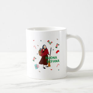 Taza De Café navidades Witch buona Befana