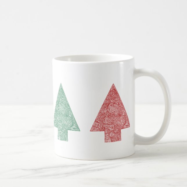 Taza De Café Navidades Woods Mug (Derecha)