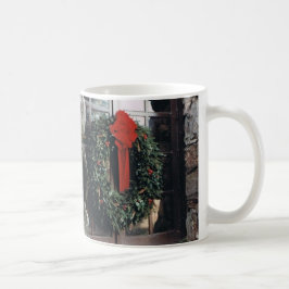 Taza De Café Navidades Wreath Mug