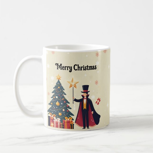 Taza De Café Navidades y el tazón del café mago (Izquierda)
