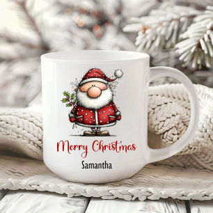 Taza De Café Navideña Con Humor Juguetón Y Caprich