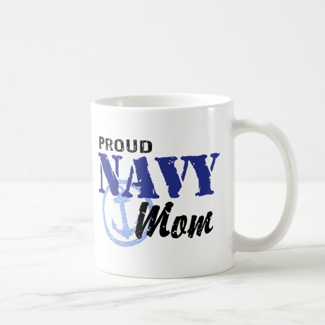 Taza De Café Navy Mom (Derecha)