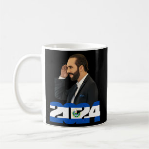 Taza De Café Nayib Bukele Presidente De El Salvador 2024