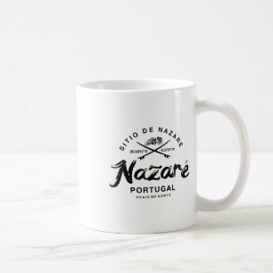 Taza De Café Nazare Portugal Surfing Vintage 