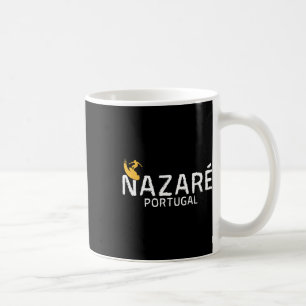 Taza De Café Nazaré Portugal - Vacaciones de Surf