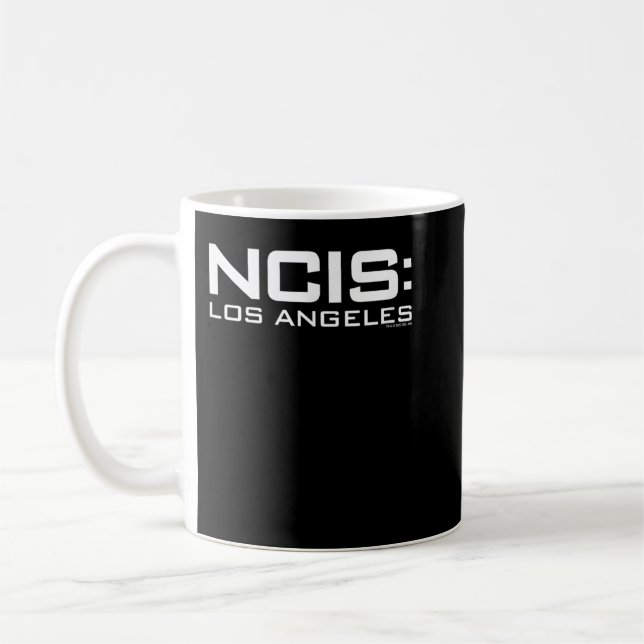 Taza De Café NCIS Los Angeles Logo  (Izquierda)