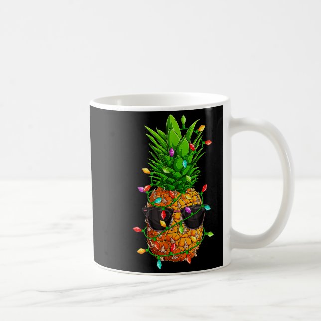 Taza De Café Ne Sungles Lights July Trocal Christmas Hawaiian  (Derecha)