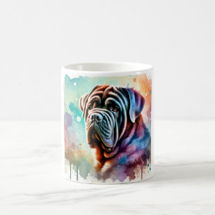 Taza De Café Neapolitan Mastiff 081024AREF144 - Watercolor