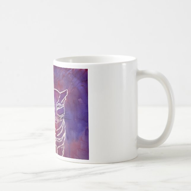 Taza De Café Neblina púrpura (Derecha)