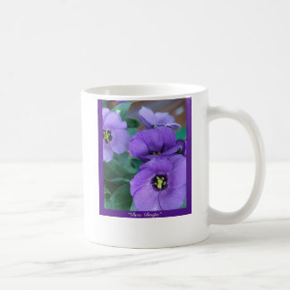 Taza De Café Neblina púrpura - "descensos de rocío "