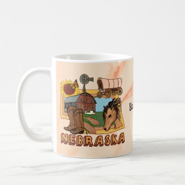 Taza De Café Nebraska (Izquierda)
