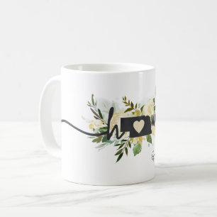 Taza De Café Nebraska Estado Personalizado Tu Ciudad Hogareña R