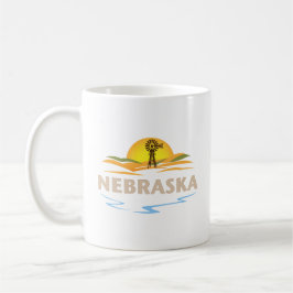 Taza De Café Nebraska Estados Unidos de América