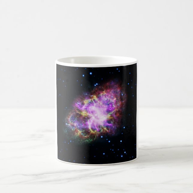 Taza De Café Nebulosa de cangrejo Supernova Compuesto de hubble (Centro)