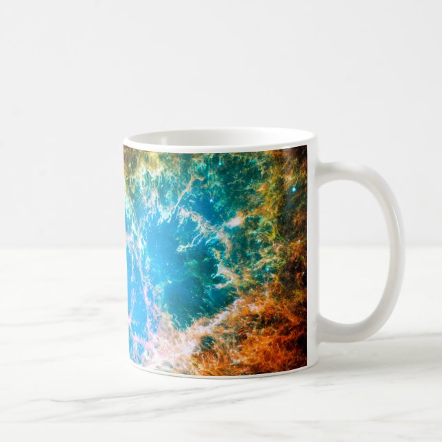 Taza De Café Nebulosa de cangrejo Supernova permanece hubble Sp (Derecha)