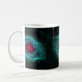 Taza De Café Nebulosa de la hélice, estrellas hermosas en la